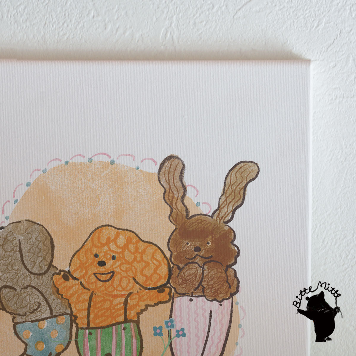 アートパネル | かわいい 絵画 クッキーまだかな(BitteMitte)