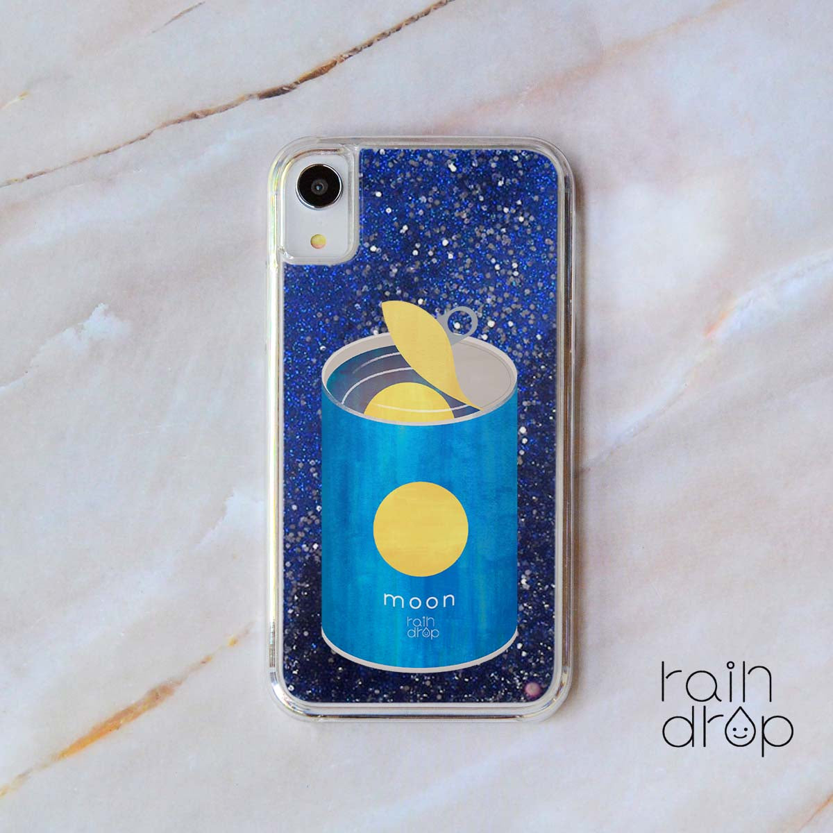 グリッターケース iPhone moon