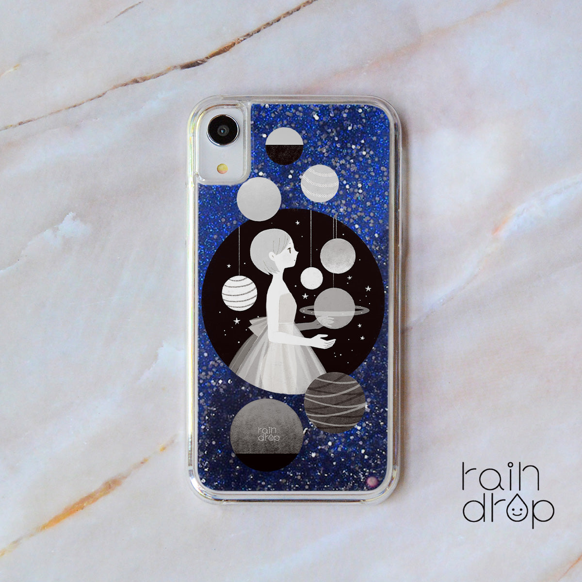 グリッターケース iPhone wakuseigirl