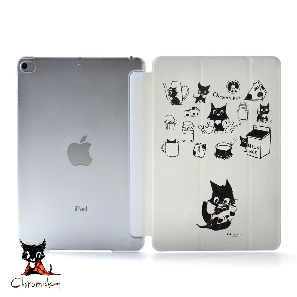 iPad ケース Air 4/3/2/1 10.9インチ iPadAir4 iPadケース おしゃれ かわいい 猫 ねこ