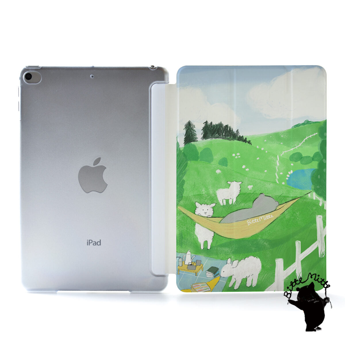 iPad ケース Air 4/3/2/1 10.9インチ iPadAir4 iPadケース おしゃれ かわいい キャンプ 山