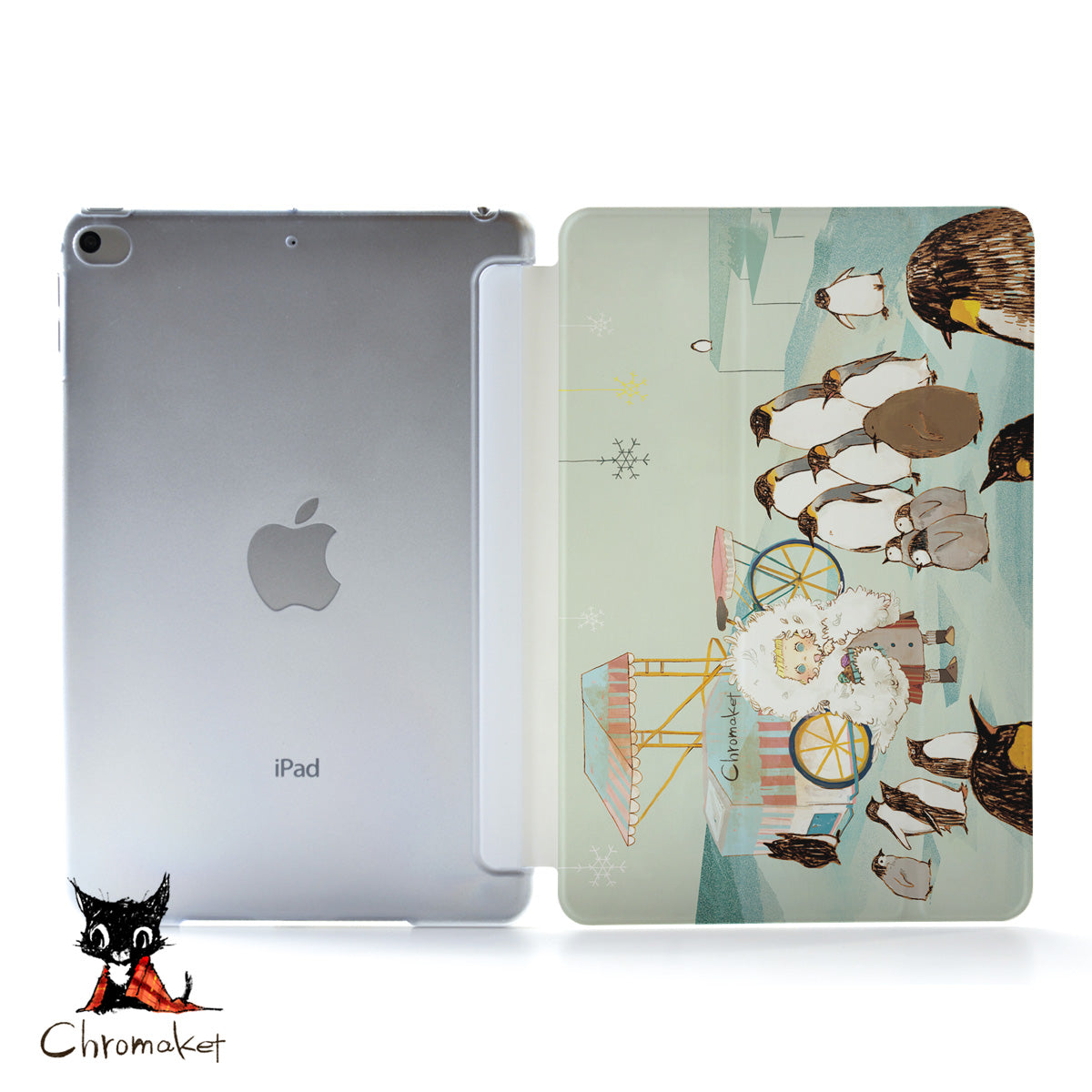 iPad ケース 第7世代 第6世代 10.2 iPad pro 10.5/9.7 おしゃれ かわいい ペンギン