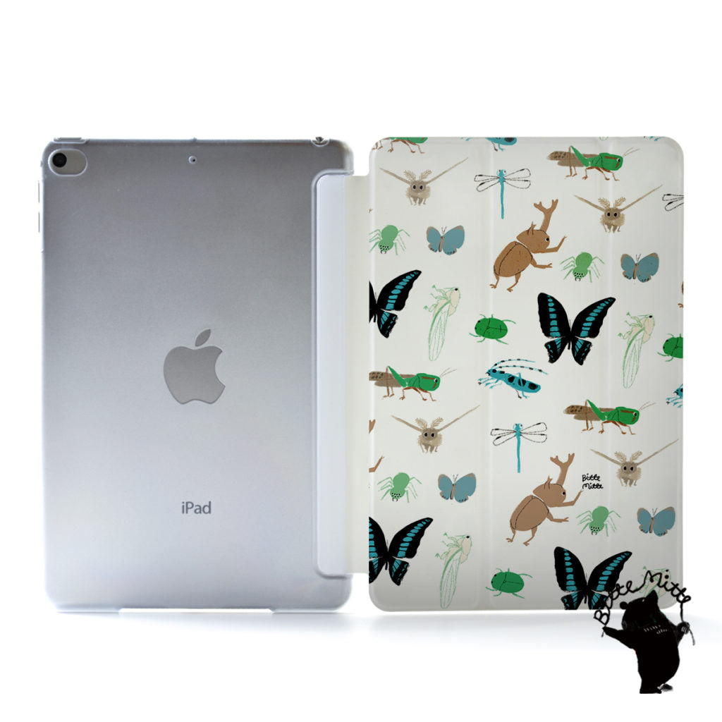 iPad ケース 第7世代 第6世代 10.2 iPad pro 12.9/11/10.5/9.7 おしゃれ かわいい 昆虫