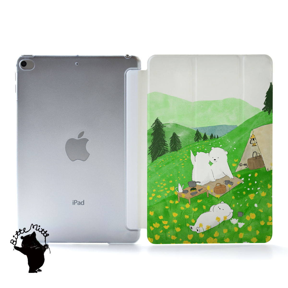 iPad ケース Air 4/3/2/1 10.9インチ iPadAir4 iPadケース おしゃれ かわいい キャンプ アウトドア