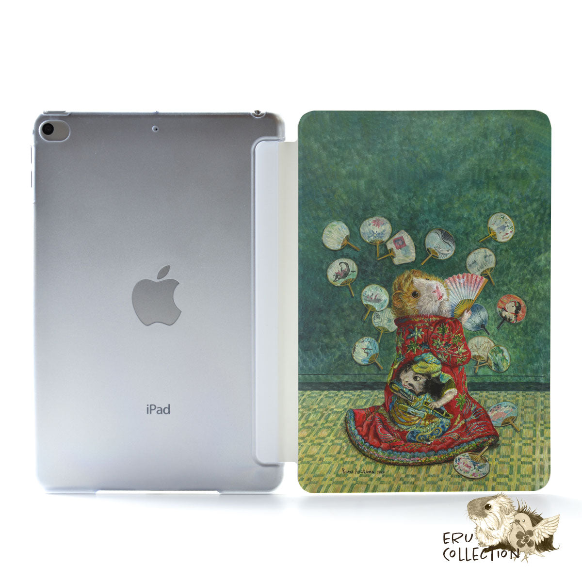 iPad ケース Air 4/3/2/1 10.9インチ iPadAir4 iPadケース おしゃれ かわいい モルモット 絵画