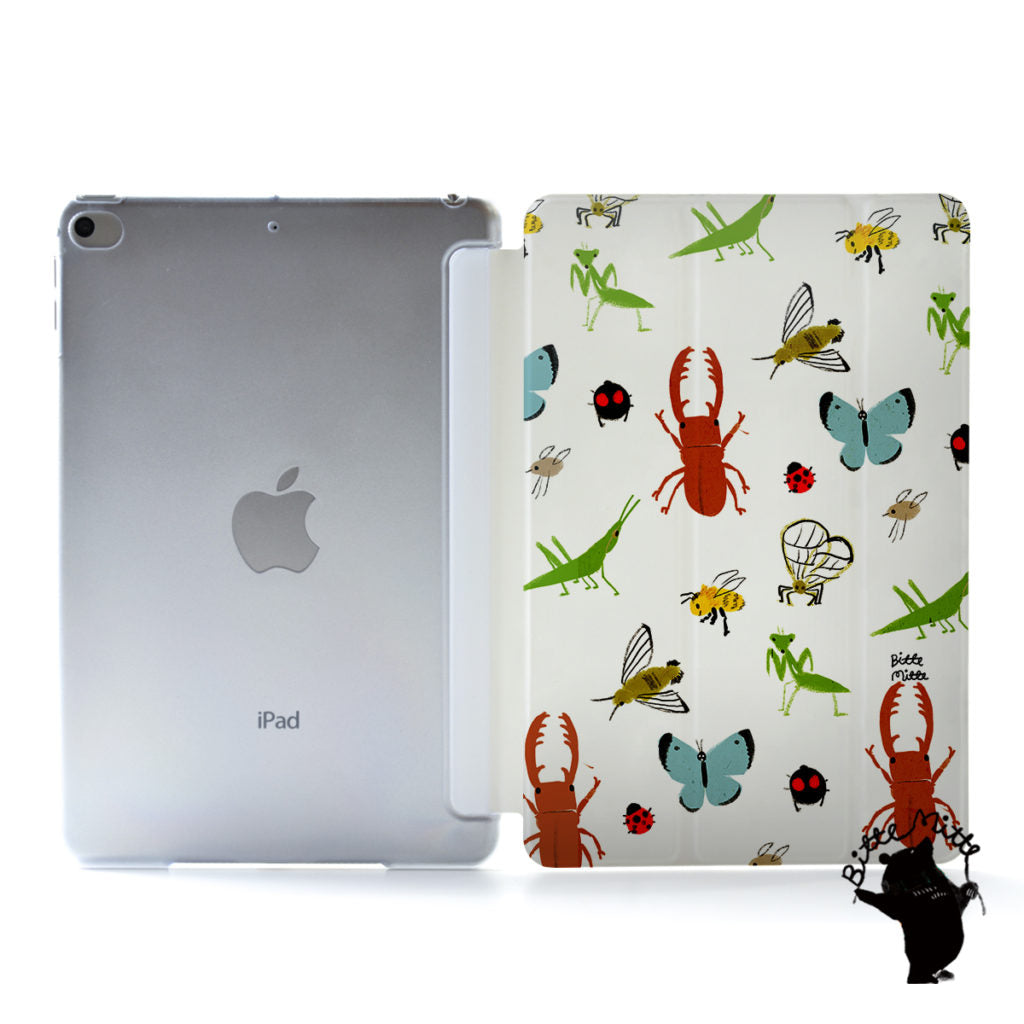 iPad ケース 第7世代 第6世代 10.2 iPad pro 12.9/11/10.5/9.7 おしゃれ かわいい 昆虫