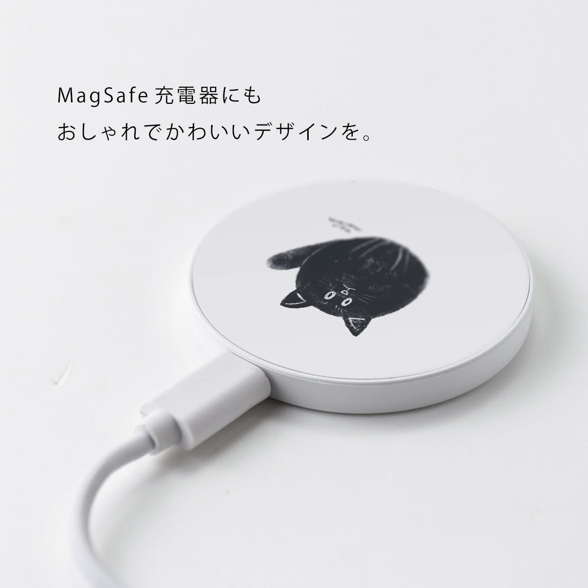 MagSafe 充電器 おしゃれ マグセーフ充電器 iPhone13 pro iPhone12 qi 充電器 くじら